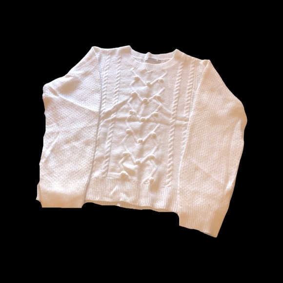 Cream cable-nit sweater - Picture 1 of 1